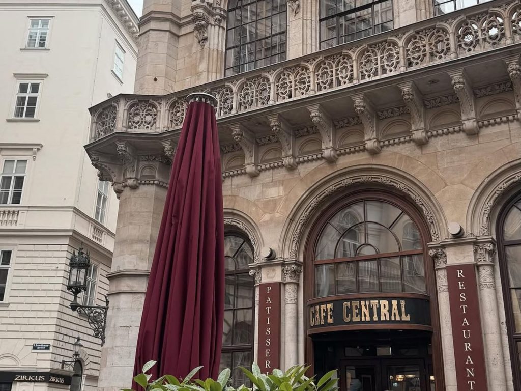 Il Cafè Central a Vienna